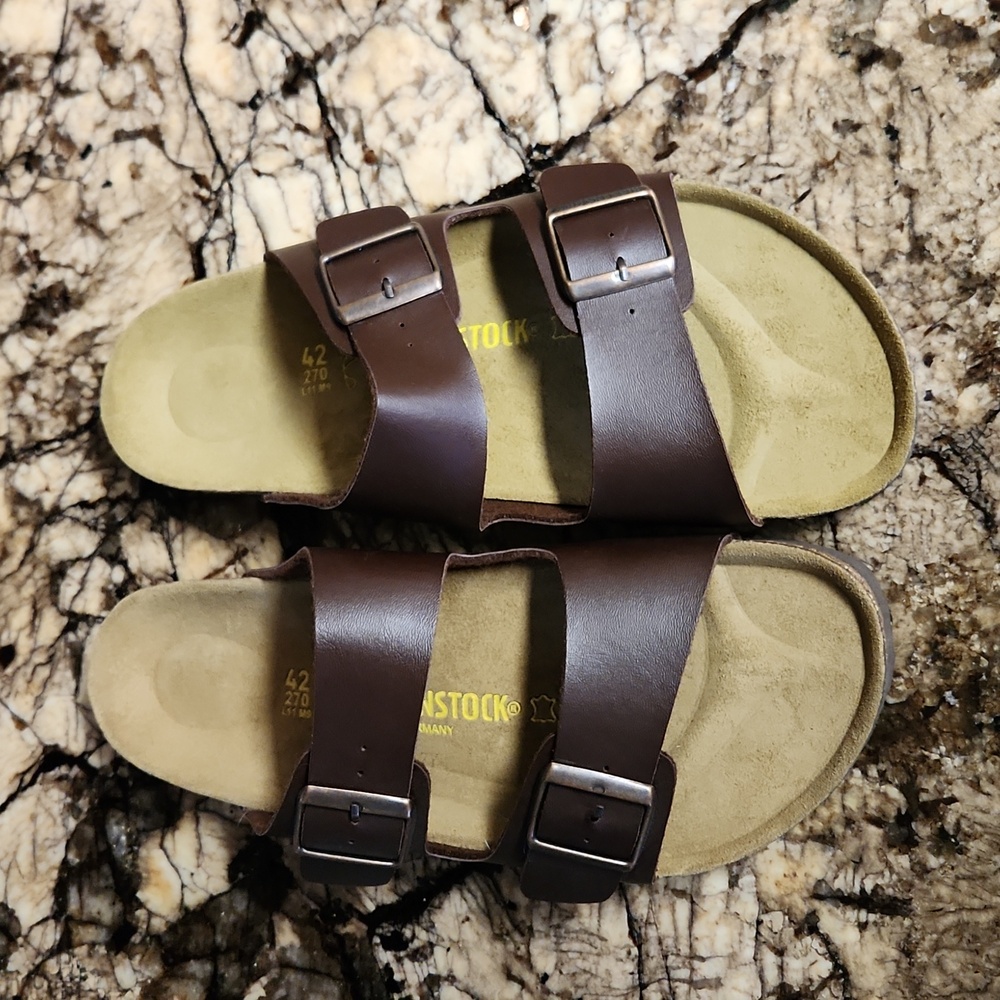 Birkenstock Sandal for Women, Size 42/11 - Brown